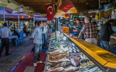 Fresh-seafood-Fethiye-Fish-Market